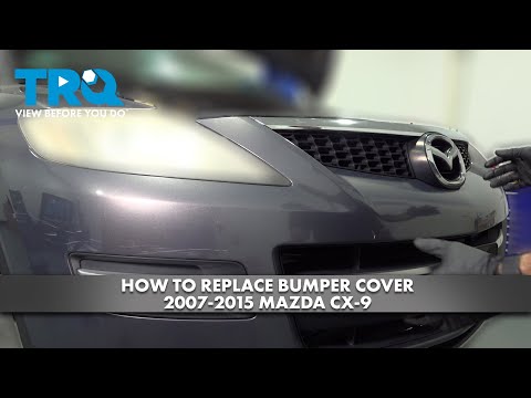 Видео: Как заменить накладку бампера на Mazda CX-9 2007-2015 годов