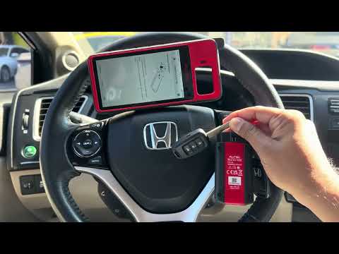 Видео: Программирование Autel km100 для Honda ID47 (G) Remote key 2014-2019 #honda #autelkm100