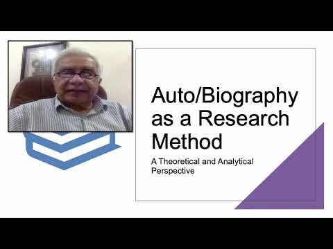 Видео: Автобиография как метод исследования