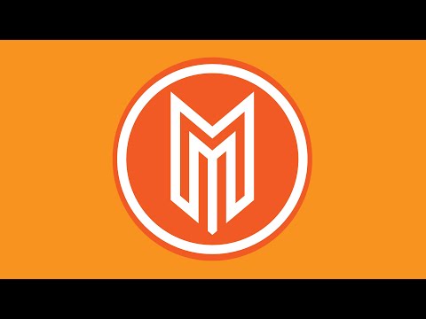 Видео: Дизайн логотипа MM Letter в Adobe Illustrator. Учебное пособие по Adobe Illustrator, выпуск 295. ...