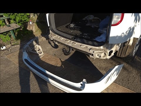Видео: FORD FOCUS 2 УНИВЕРСАЛ - СЬЁМ ЗАДНЕГО БАМПЕРА