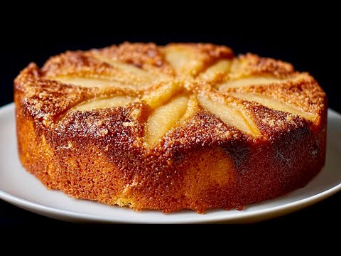 Видео: Божественный грушевый пирог 😋, который тает во рту! Простой и вкусный! Рецепт за 10 минут!