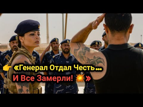 Видео: «Они смеялись над её татуировкой… Пока генерал спецназа не отдал честь! 😱🔥»