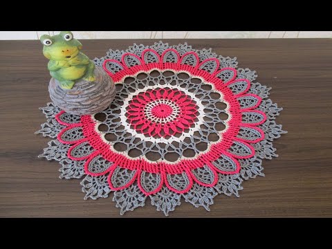 Видео: САЛФЕТКА "ГЕОРГИН" КРЮЧКОМ  - ПРОСТАЯ И КРАСИВАЯ. ЧАСТЬ 1