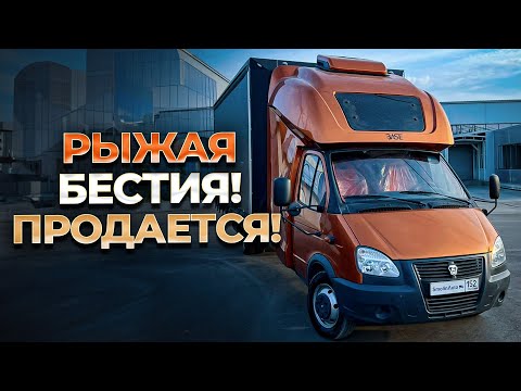 Видео: РЫЖАЯ БЕСТИЯ 👩🏼‍🦰  Газель Бизнес с закабинным спальником BASE!