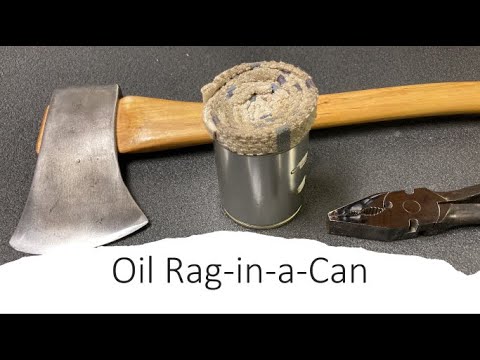 Видео: Масляная тряпка в банке. Совет от магазина ToolScouter.