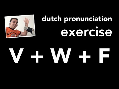 Видео: Упражнение на произношение V, W и F.