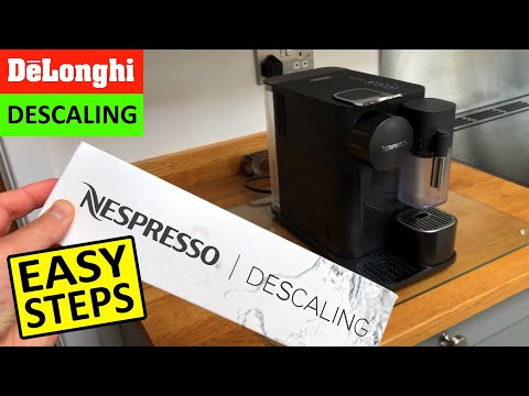 Видео: Как очистить от накипи кофемашину DeLonghi Nespresso Lattissima One My Machine: простые шаги