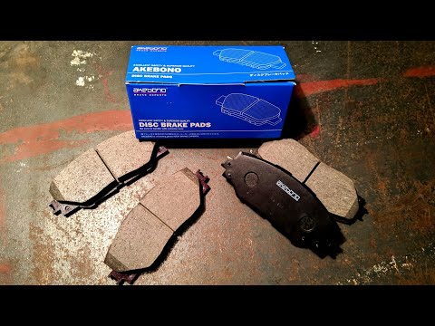 Видео: Akebono Тормозные Колодки AN-732K Disc Brake Pads | Распаковка Отзыв Обзор