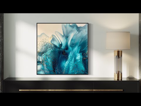 Видео: НОВЫЙ! Рецепт и руководство по смешиванию Fluid Art Blooms!