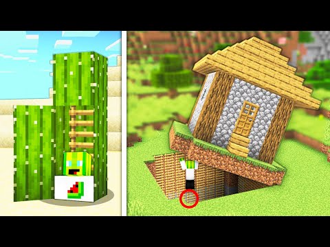 Видео: ЦЕ САМІ СЕКРЕТНІ БУДИНКИ У МАЙНКРАФТІ