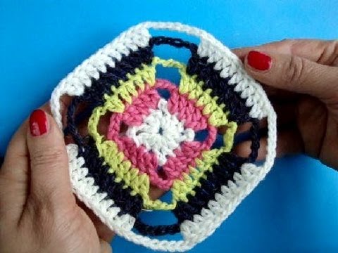 Видео: Вязание крючком Урок 249 Ажурный мотив Crochet granny square