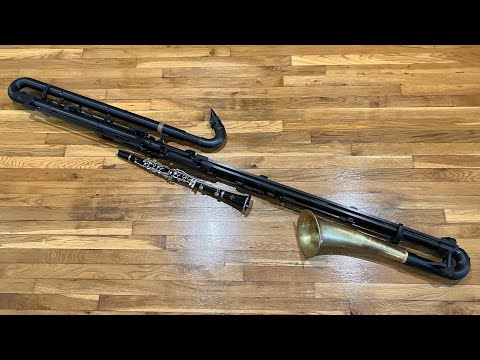 Видео: Я сделал кларнет октоконтра-альт Eb!