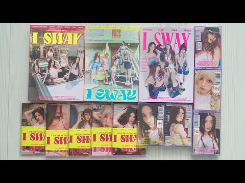 Видео: Распаковка альбома (G)I-Dle / Unboxing album (G)I-Dle I SWAY (Set, Pocaalbum & Special ver.)