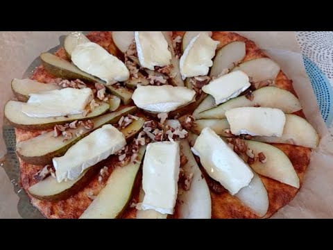 Видео: Сладкая Пицца  с Сыром Камамбер /
