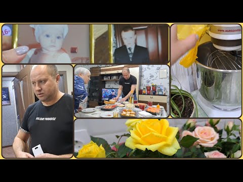 Видео: Хроника дня//поздравили бабушку//наши фото