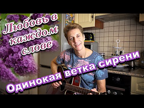 Видео: Одинокая ветка сирени.Вы только послушайте !🔥👍 Каждый звук с любовью ! Песня Валерия Залкина.