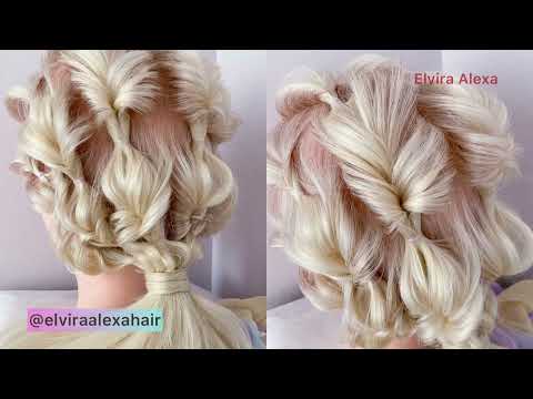 Видео: Прическа из кос. Быстрый и крепкий вариант