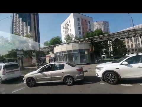 Видео: Автобус 103  "Ст. м. "Ленинский проспект"   -  ж/д. ст. "Старый Петергоф"