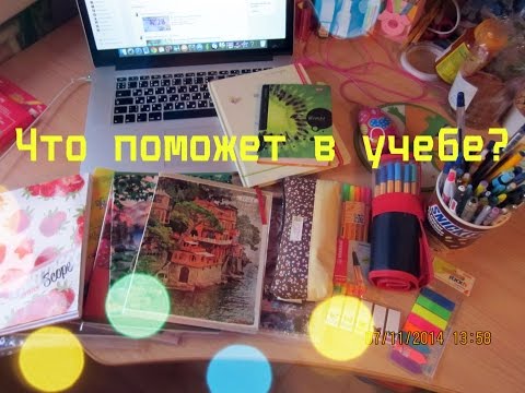 Видео: Что поможет в учебе из канцелярии?
