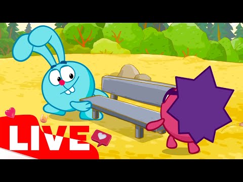 Видео: 🔴LIVE Смешарики 2D. Все новые серии