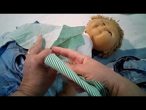 Видео: Апсайклинг Антикварную Куклу (уже продана) Подпишись!