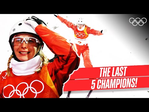 Видео: Женская акробатика – фристайл ⛷ Последние 5 чемпионов! 🥇