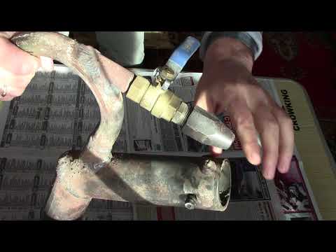 Видео: Где и как искать золото... Нижний эжектор для добычи золота в речках и на берегу.