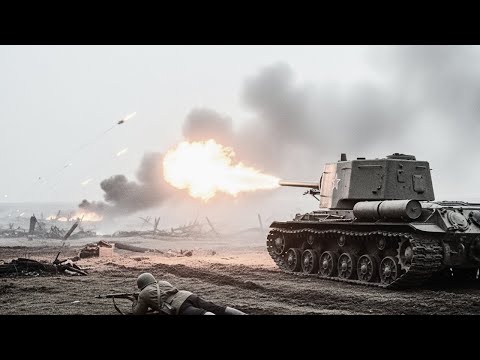 Видео: Немецкие Войска Были Шокированы Советскими Огнемётными Танками КВ-8 Под Сталинградом