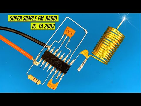 Видео: создание супер простого FM-радиоприемника, utsource