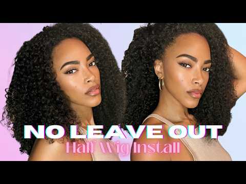 Видео: Причёска без пропущенных волос с полупариком | Jasmine Defined