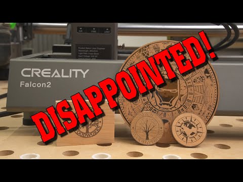 Видео: Обзор лазера Creality Falcon2 40W: горькая правда!