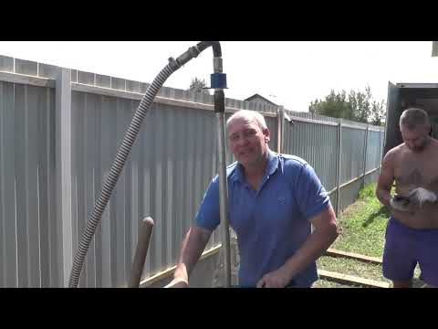 Видео: Скважина на воду гидробурением