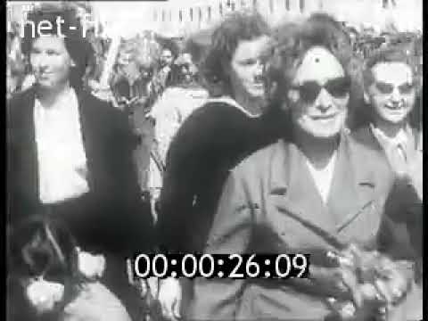 Видео: Город Приозерск (Сары-Шаган), 1960 год