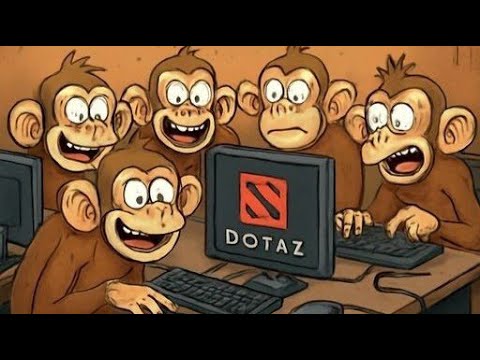 Видео: 5 Обезьян играют в Дноту!