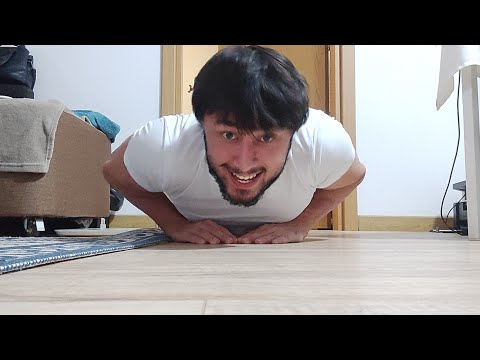 Видео: ASMR Самые быстрые отжимания в истории за 1 минуту (первая попытка)