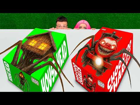 Видео: не открывай ГИГАНТСКИЙ набор CHOO CHOO CHARLES vs THOMAS.EXE vs HOUSE HEAD !!