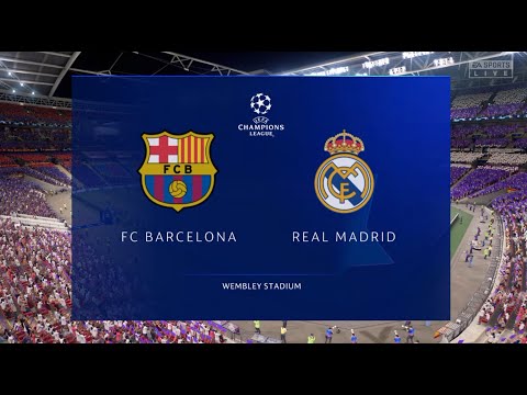 Видео: FIFA 21 Барселона-Реал Мадрид  Финал Лиги Чемпионов PS4