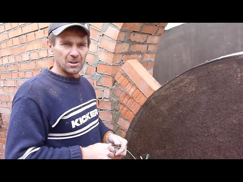 Видео: Кладка кирпичной арки с запилом стыков кирпича..нивок111