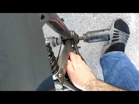 Видео: электро-байк из генератора тест-драйв