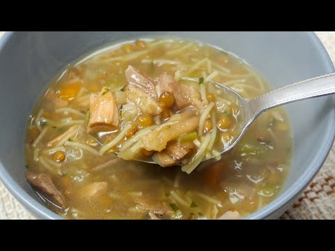 Видео: Рецепт вкуснейшего марокканского куриного супа на ужин! Здорово и так вкусно 🤤