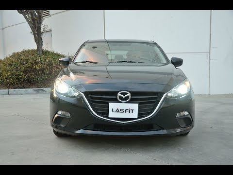 Видео: Как заменить лампы ближнего света в Mazda 3 2015 года на лампы Lasfit LA Series H11
