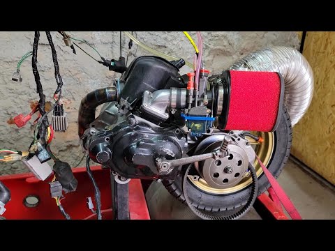 Видео: Настройка карбюратора PVK-30 на скутере Honda Dio 120cc