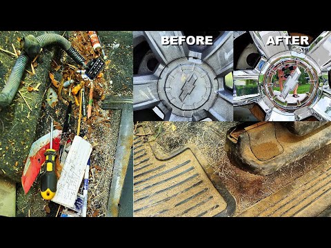 Видео: Детализация автомобиля грязный Chevrolet Silverado... Реставрация интерьера и экстерьера Как сделать