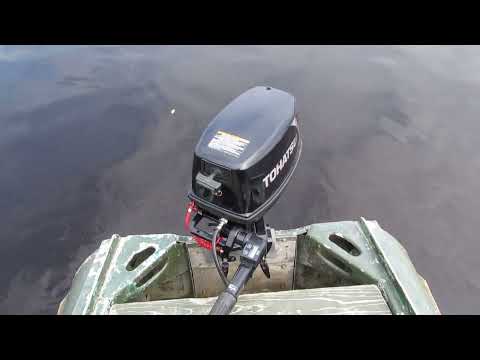 Видео: Тохатсу 9.8. Полный газ.1 литр бензина.