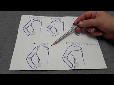 Видео: Рукав реглан погон. Простой способ выкройки