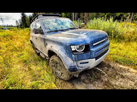 Видео: НЕ надежный, НЕ проходимый, Жрет масло. Новый Defender.