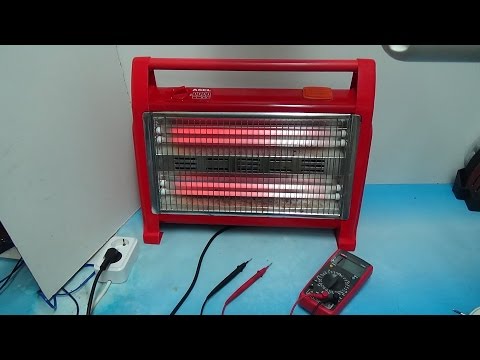 Видео: Устройство ремонт инфракрасного обогревателя.