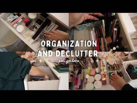 Видео: Организиране и Почистване на Грим Колекция |💄 Organizing Makeup Collection + GIVEAWAY | PGG