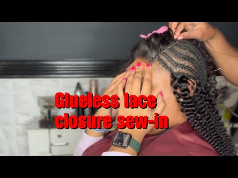 Видео: Как: пришить кружевную застежку без клея